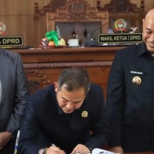 DPRD Rapat Paripurna Penetapan Propemperda Kota Lubuklinggau 2026